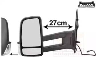VAN WEZEL 5862823 -  Наружное зеркало